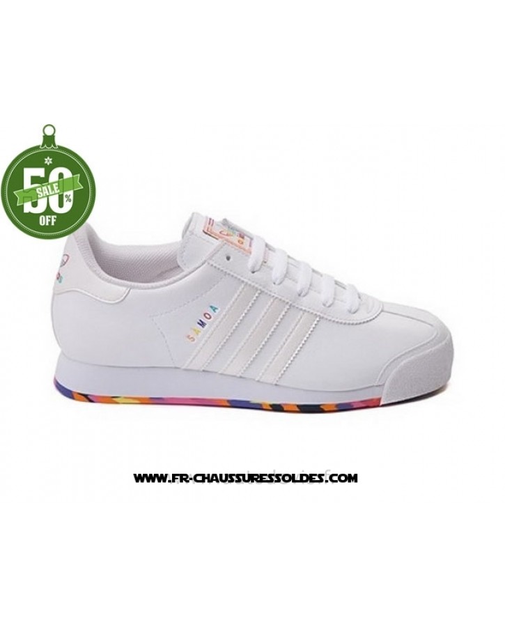 adidas samoa femme blanche