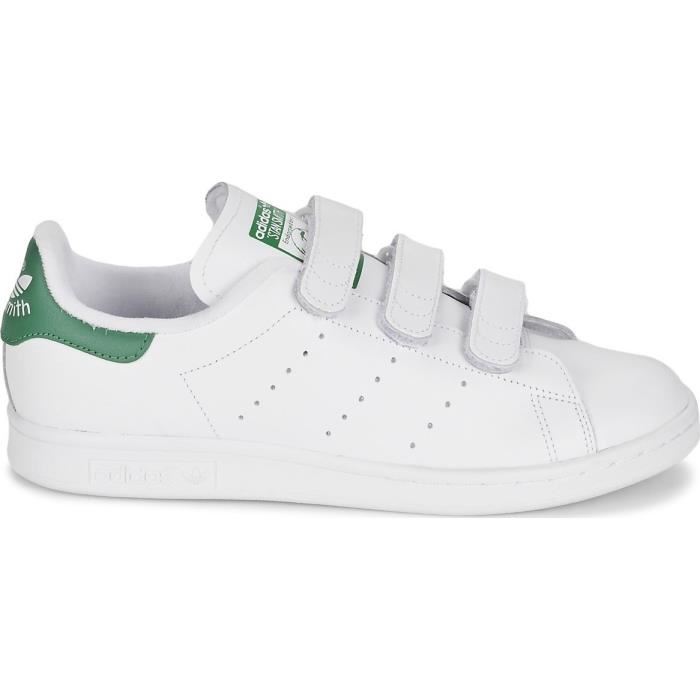 stan smith homme blanc et bleu