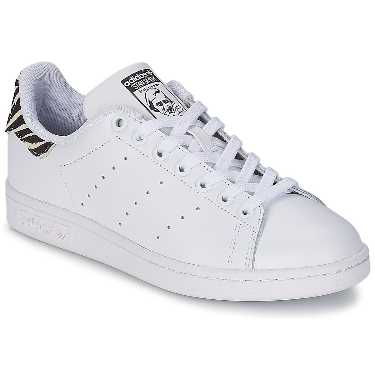 adidas stan smith zebre femme