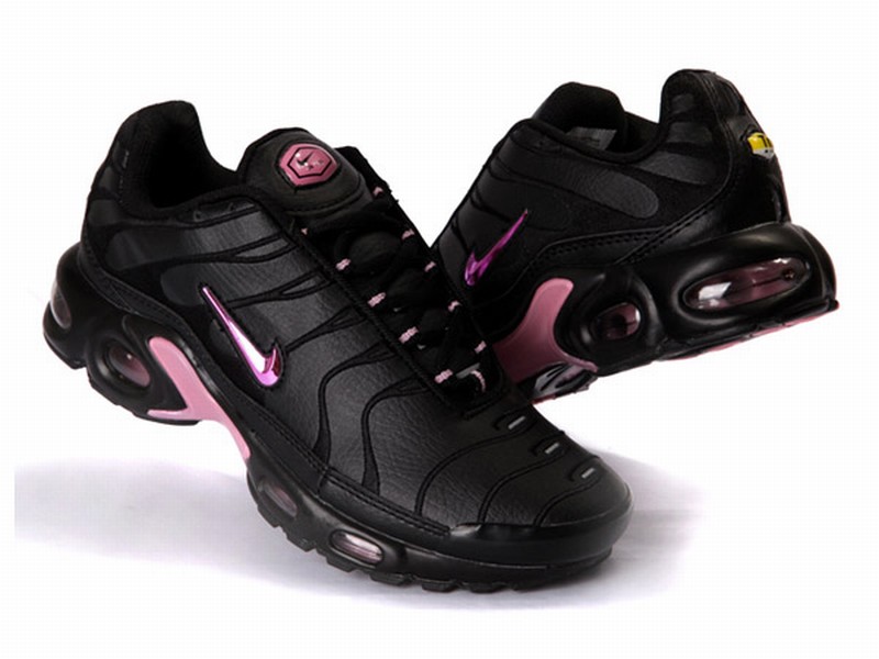 air max noir et rose femme